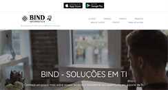 Desktop Screenshot of bind.com.br